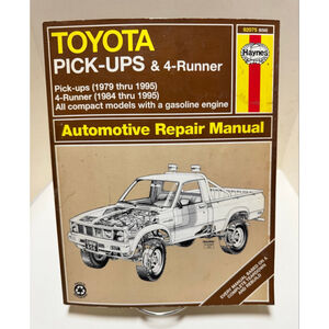 Haynes Repair Manual 92075 Toyota Pick-ups 79 - 95 And 4Runner's 84 - 95